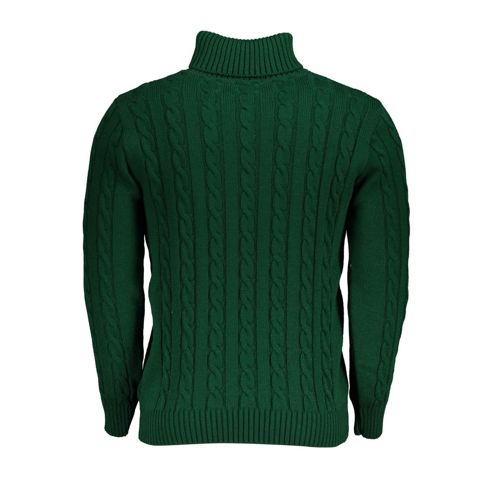 U.S. Grand Polo Green Fabric Sweater