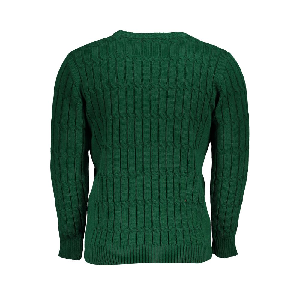 U.S. Grand Polo Green Fabric Sweater