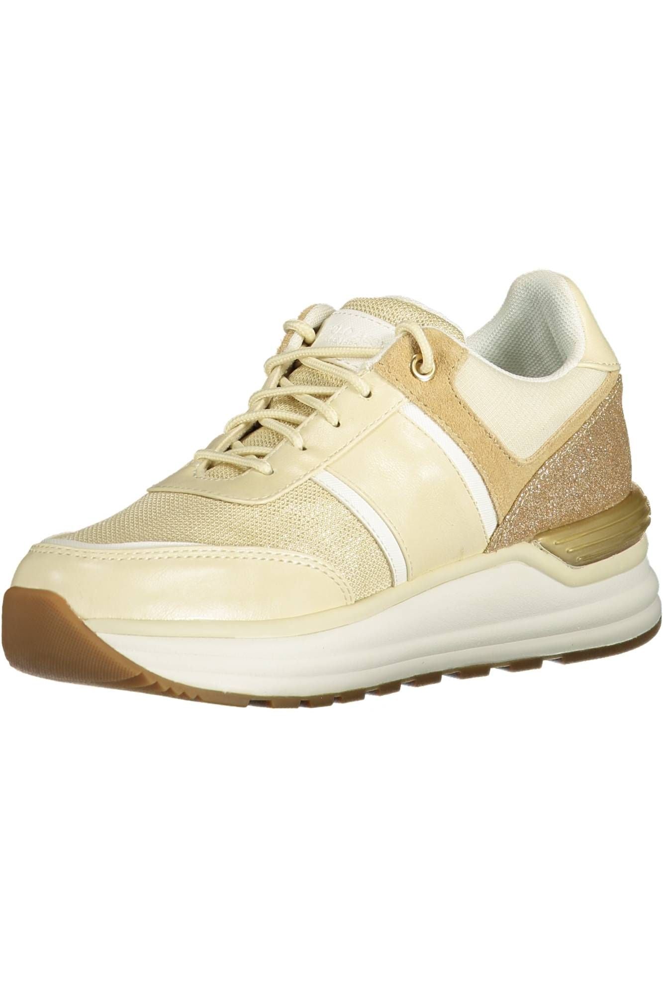 U.S. POLO ASSN. Beige Polyester Sneaker