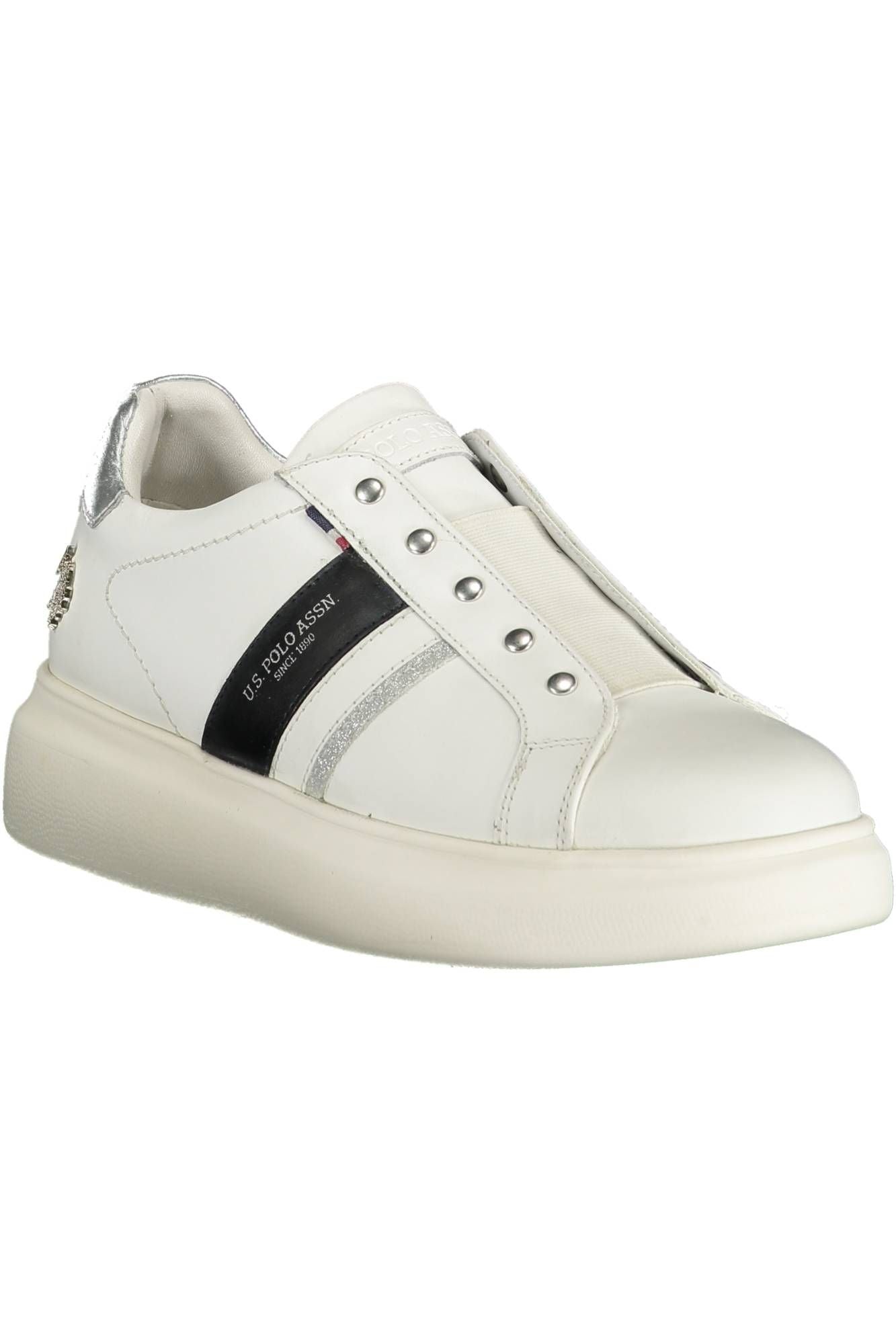 U.S. POLO ASSN. White Leather Sneaker