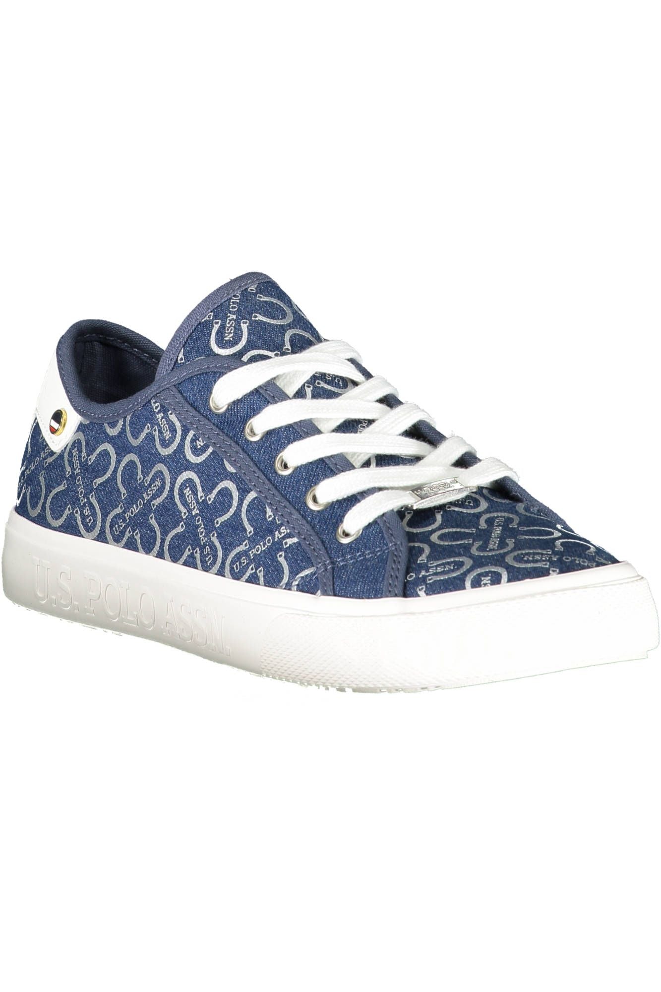 U.S. POLO ASSN. Blue Polyester Sneaker