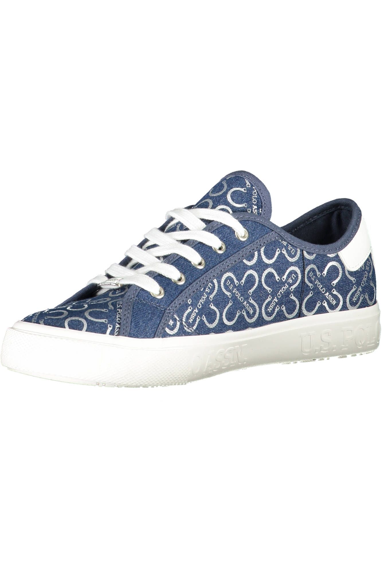 U.S. POLO ASSN. Blue Polyester Sneaker