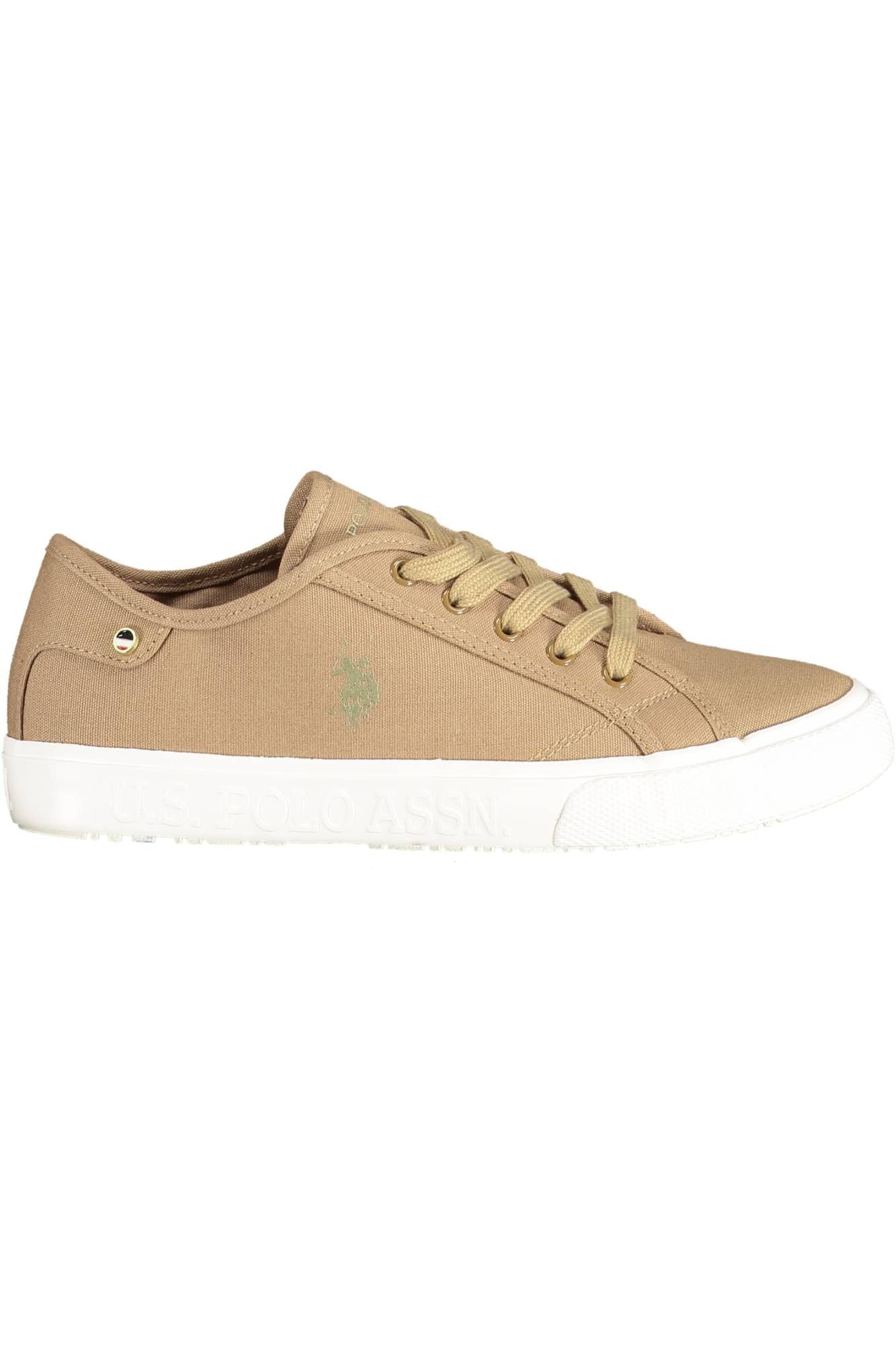 U.S. POLO ASSN. Brown Polyester Sneaker