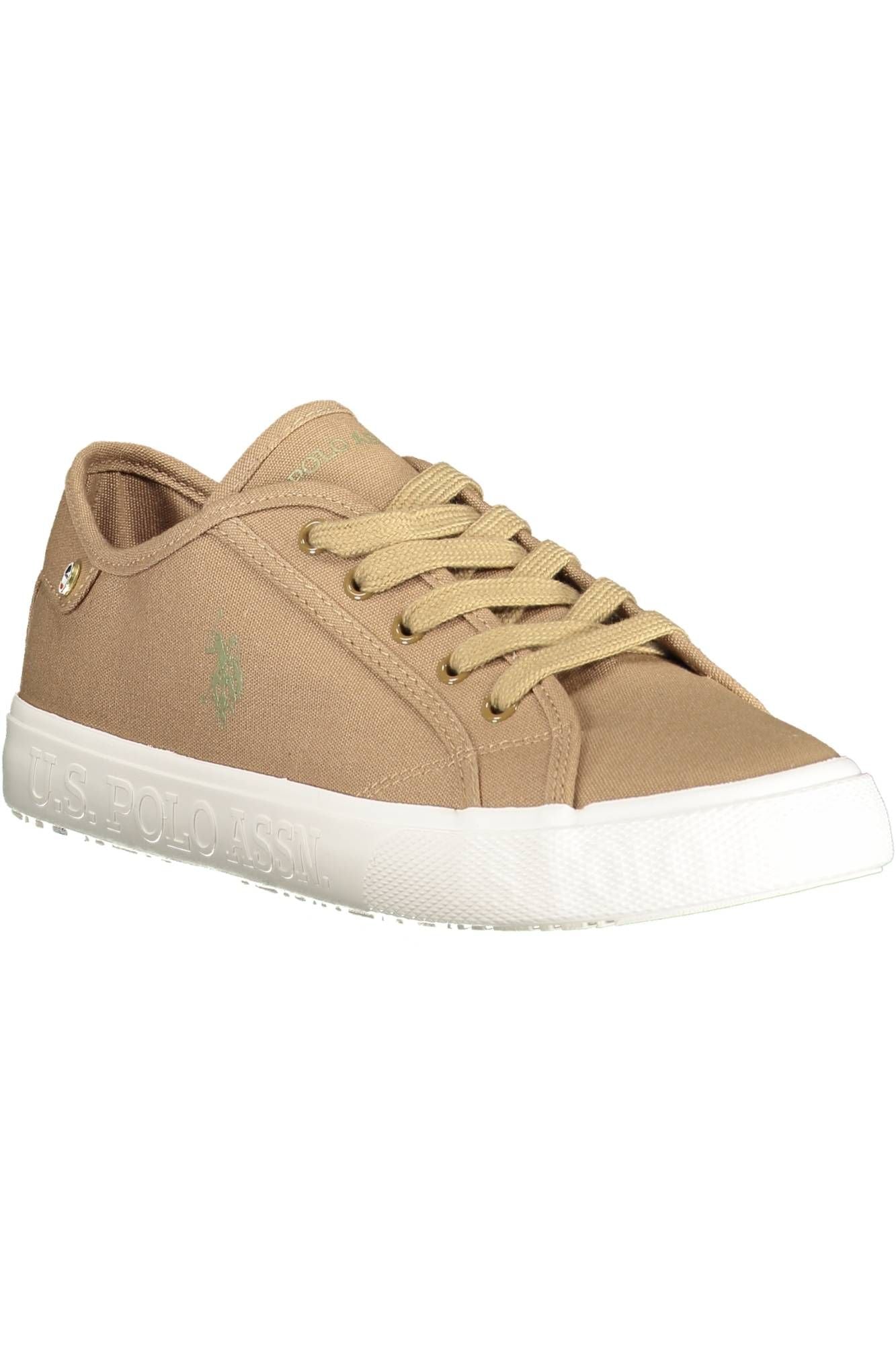 U.S. POLO ASSN. Brown Polyester Sneaker