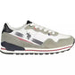 U.S. POLO ASSN. White Polyester Sneaker