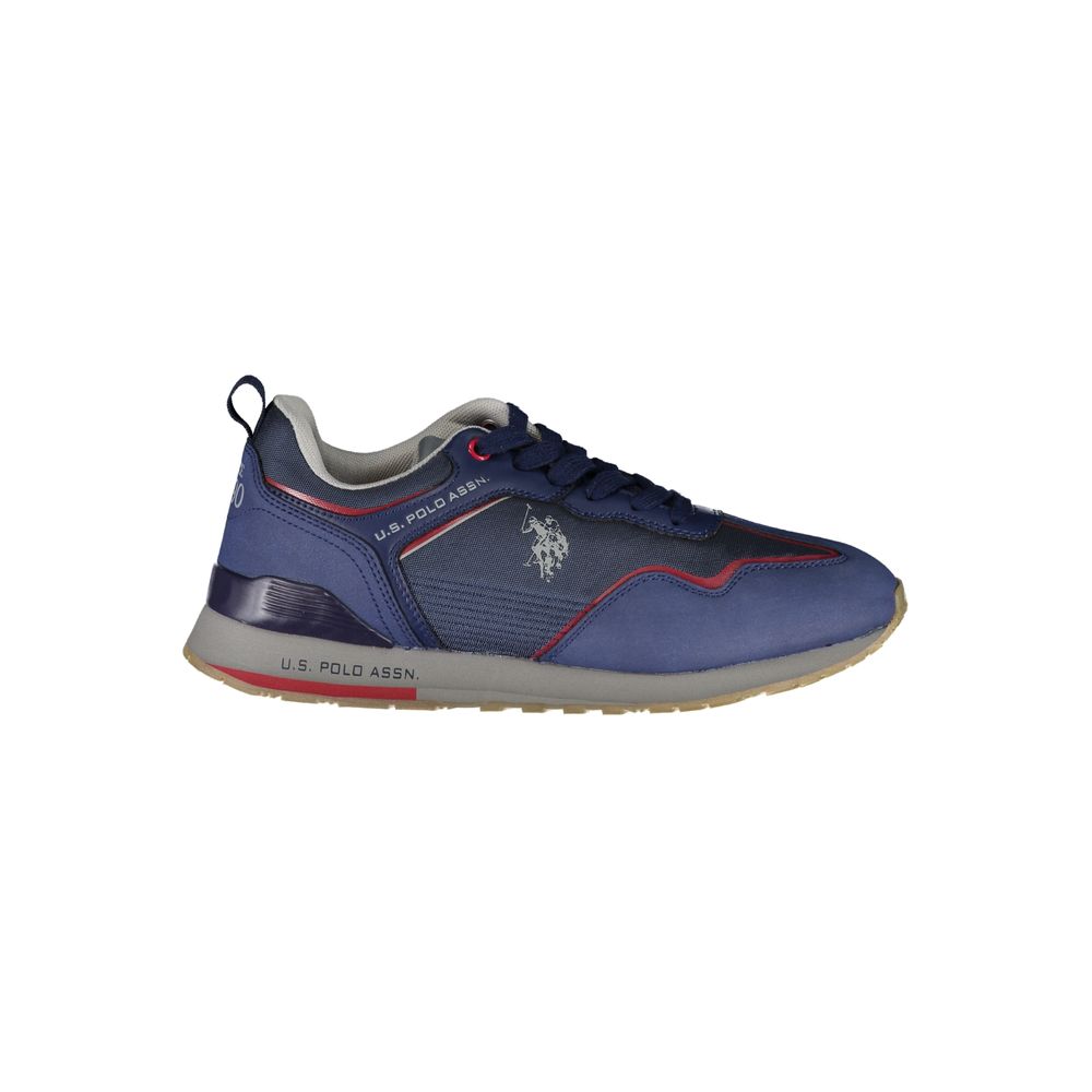 U.S. POLO ASSN. Blue Polyester Sneaker