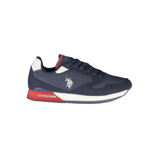 U.S. POLO ASSN. Blue Polyester Sneaker