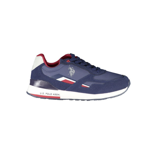 U.S. POLO ASSN. Blue Polyester Sneaker