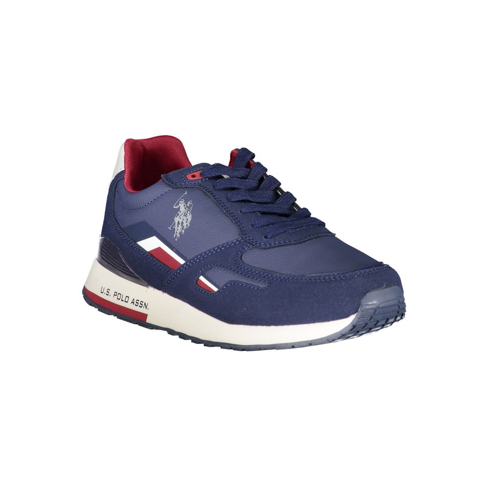 U.S. POLO ASSN. Blue Polyester Sneaker