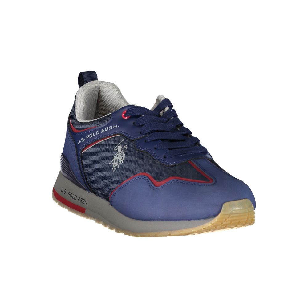 U.S. POLO ASSN. Blue Polyester Sneaker