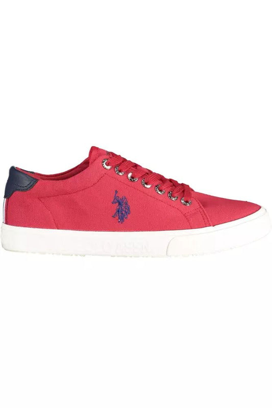 U.S. POLO ASSN. Pink Cotton Sneaker