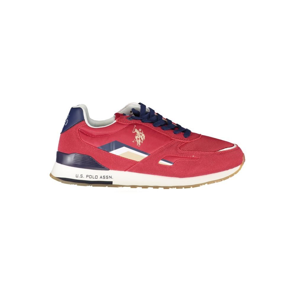 U.S. POLO ASSN. Pink Polyester Sneaker