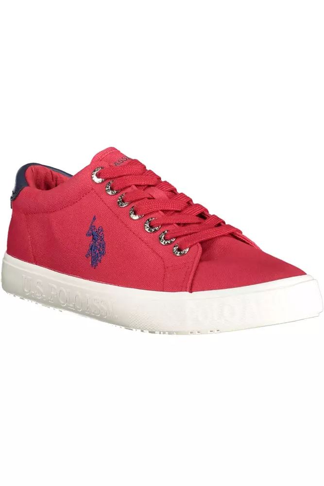 U.S. POLO ASSN. Pink Cotton Sneaker