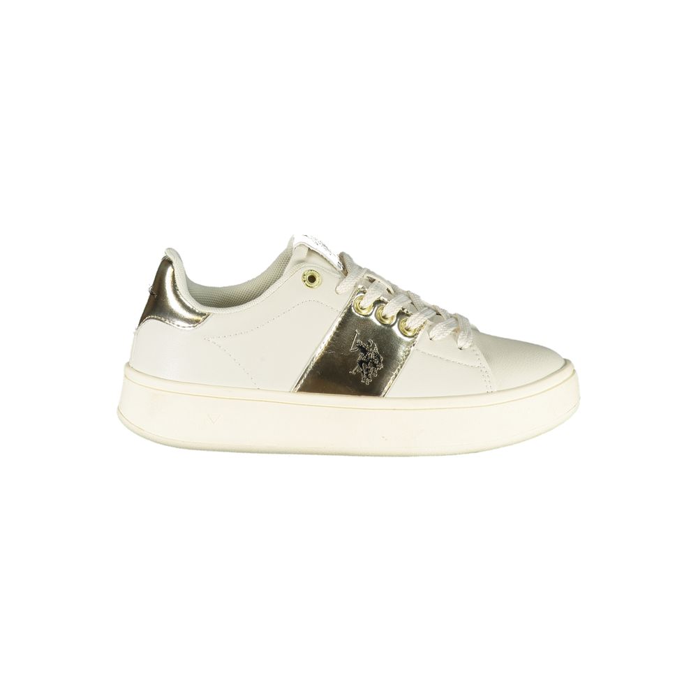 U.S. POLO ASSN. Beige Polyester Sneaker