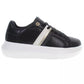 U.S. POLO ASSN. Black Polyester Sneaker