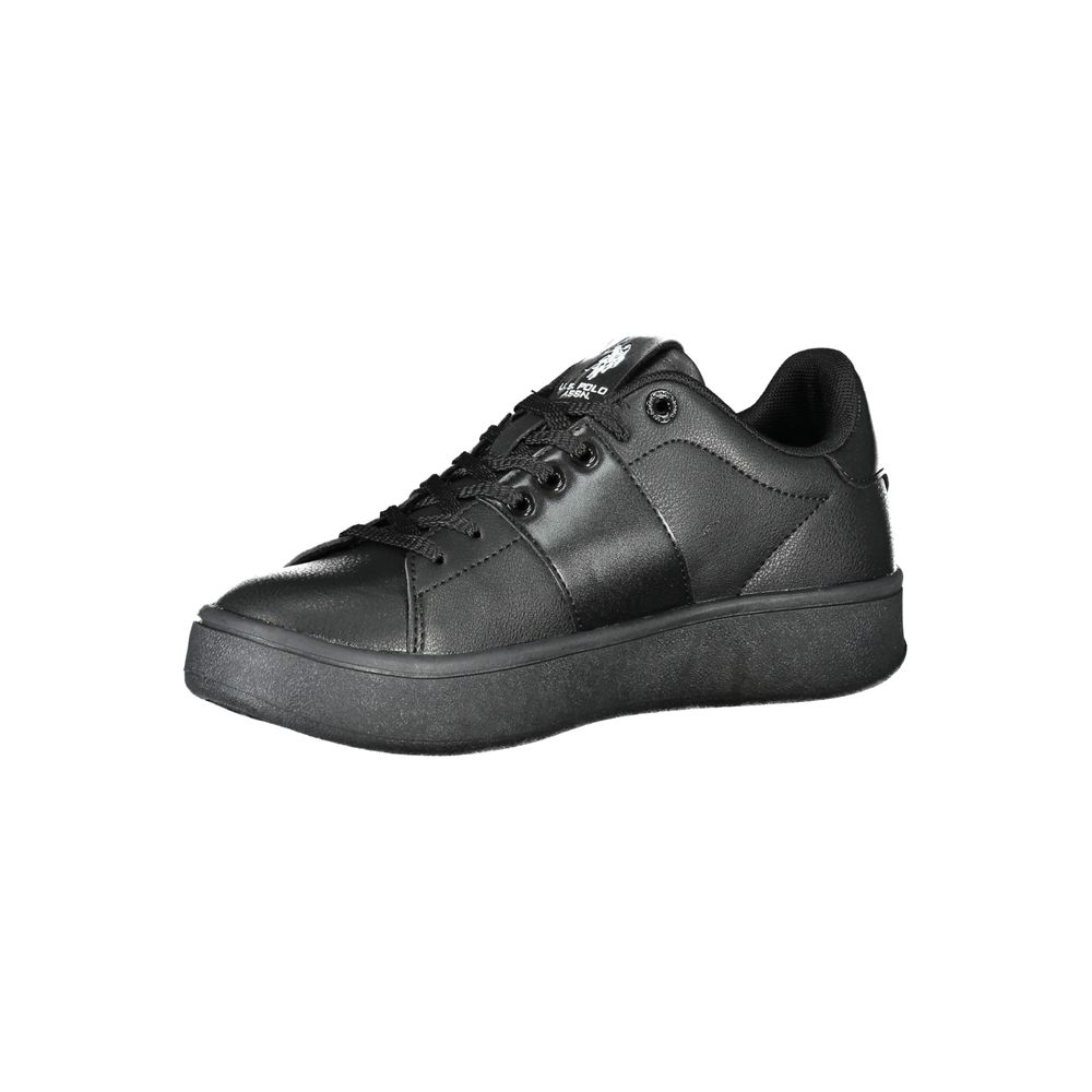 U.S. POLO ASSN. Black Polyester Sneaker