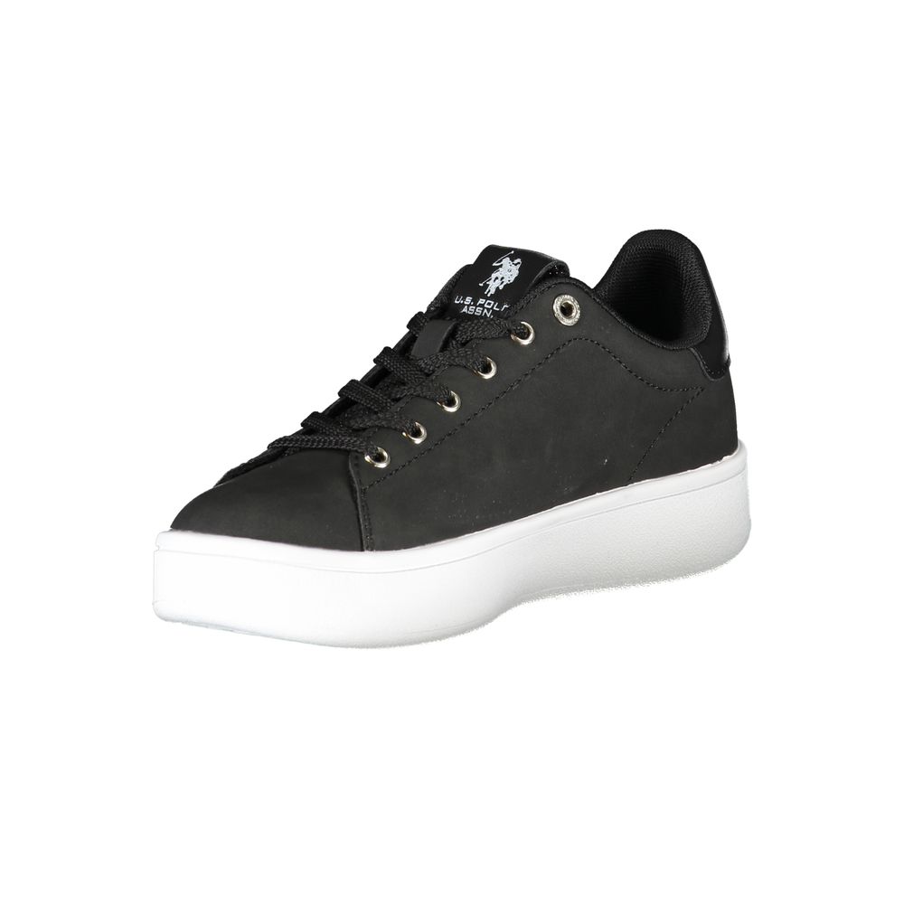 U.S. POLO ASSN. Black Polyester Sneaker