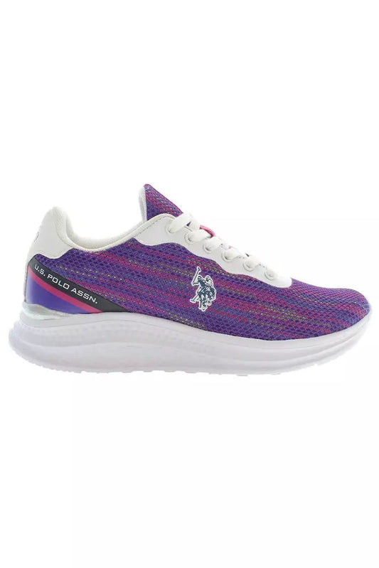 U.S. POLO ASSN. Purple Polyester Sneaker