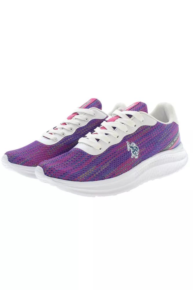 U.S. POLO ASSN. Purple Polyester Sneaker