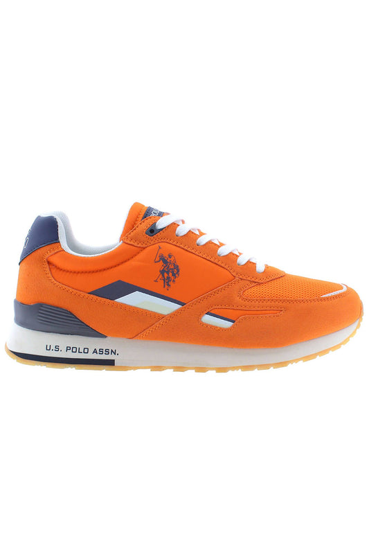 U.S. POLO ASSN. Orange Polyester Sneaker