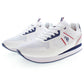 U.S. POLO ASSN. White Polyester Sneaker