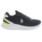 U.S. POLO ASSN. Blue Polyester Sneaker