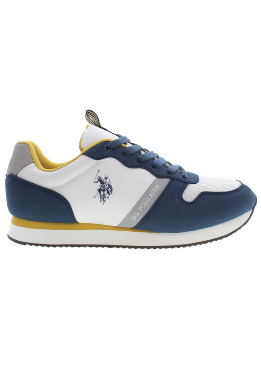 U.S. POLO ASSN. Blue Polyester Sneaker