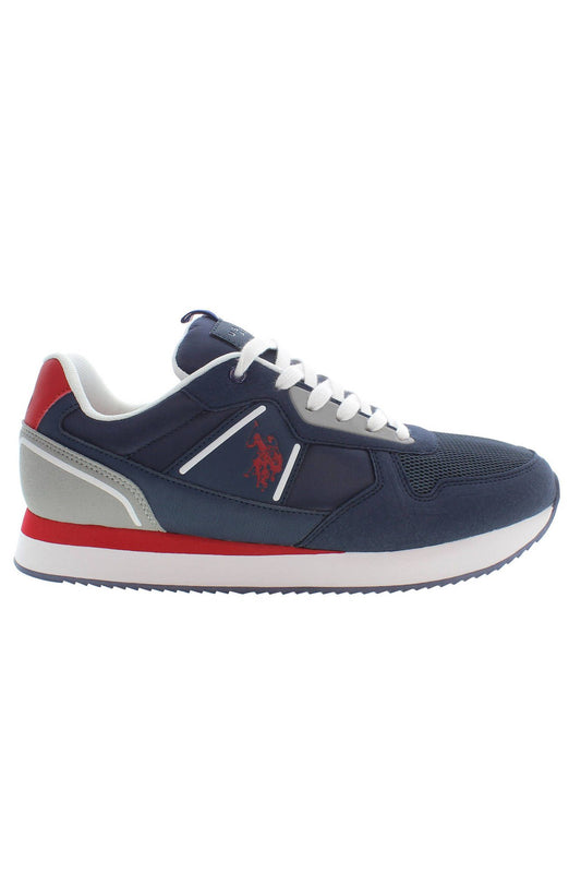 U.S. POLO ASSN. Blue Polyester Sneaker