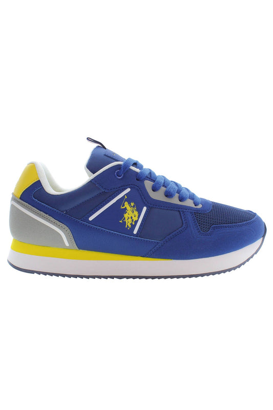 U.S. POLO ASSN. Blue Polyester Sneaker