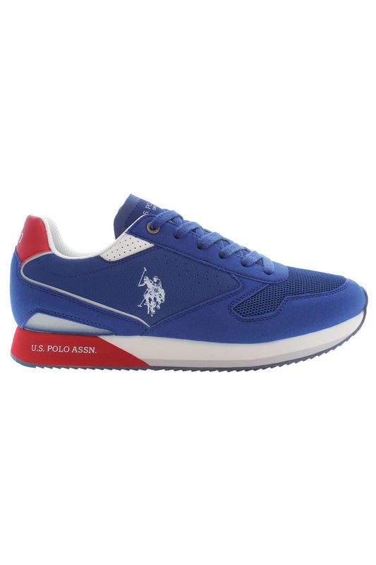 U.S. POLO ASSN. Blue Polyester Sneaker