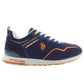 U.S. POLO ASSN. Blue Polyester Sneaker