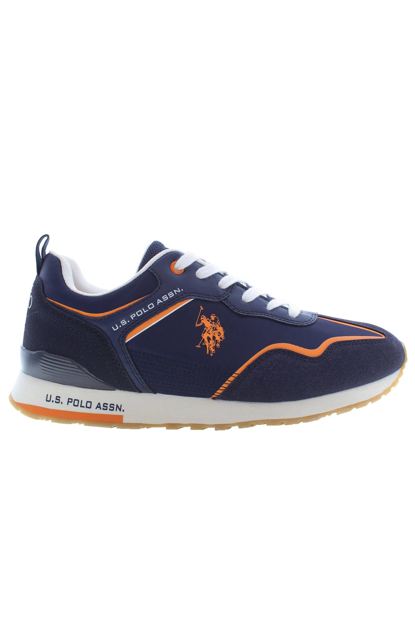 U.S. POLO ASSN. Blue Polyester Sneaker