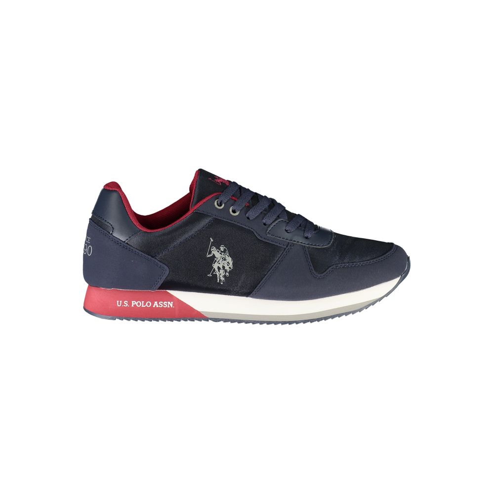 U.S. POLO ASSN. Blue Polyester Sneaker