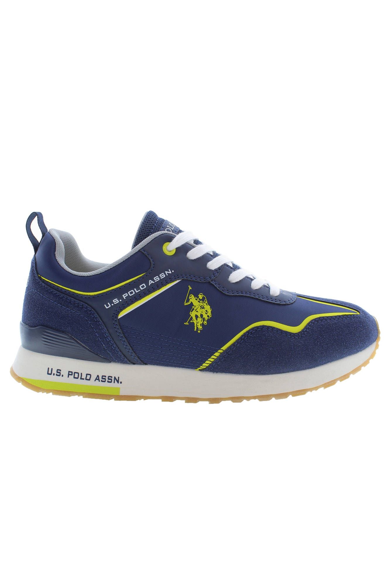 U.S. POLO ASSN. Blue Polyester Sneaker