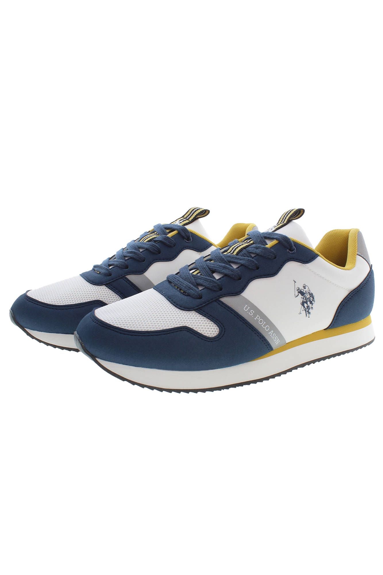 U.S. POLO ASSN. Blue Polyester Sneaker