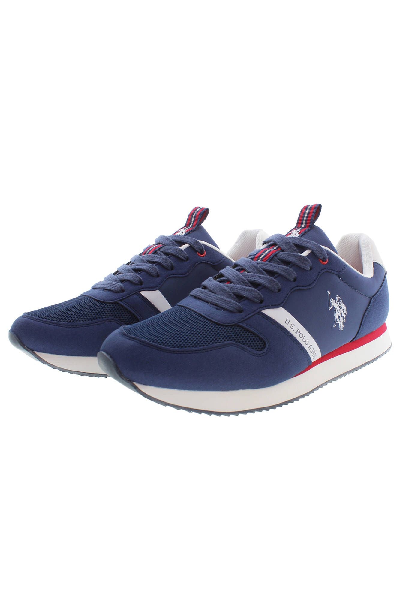 U.S. POLO ASSN. Blue Polyester Sneaker