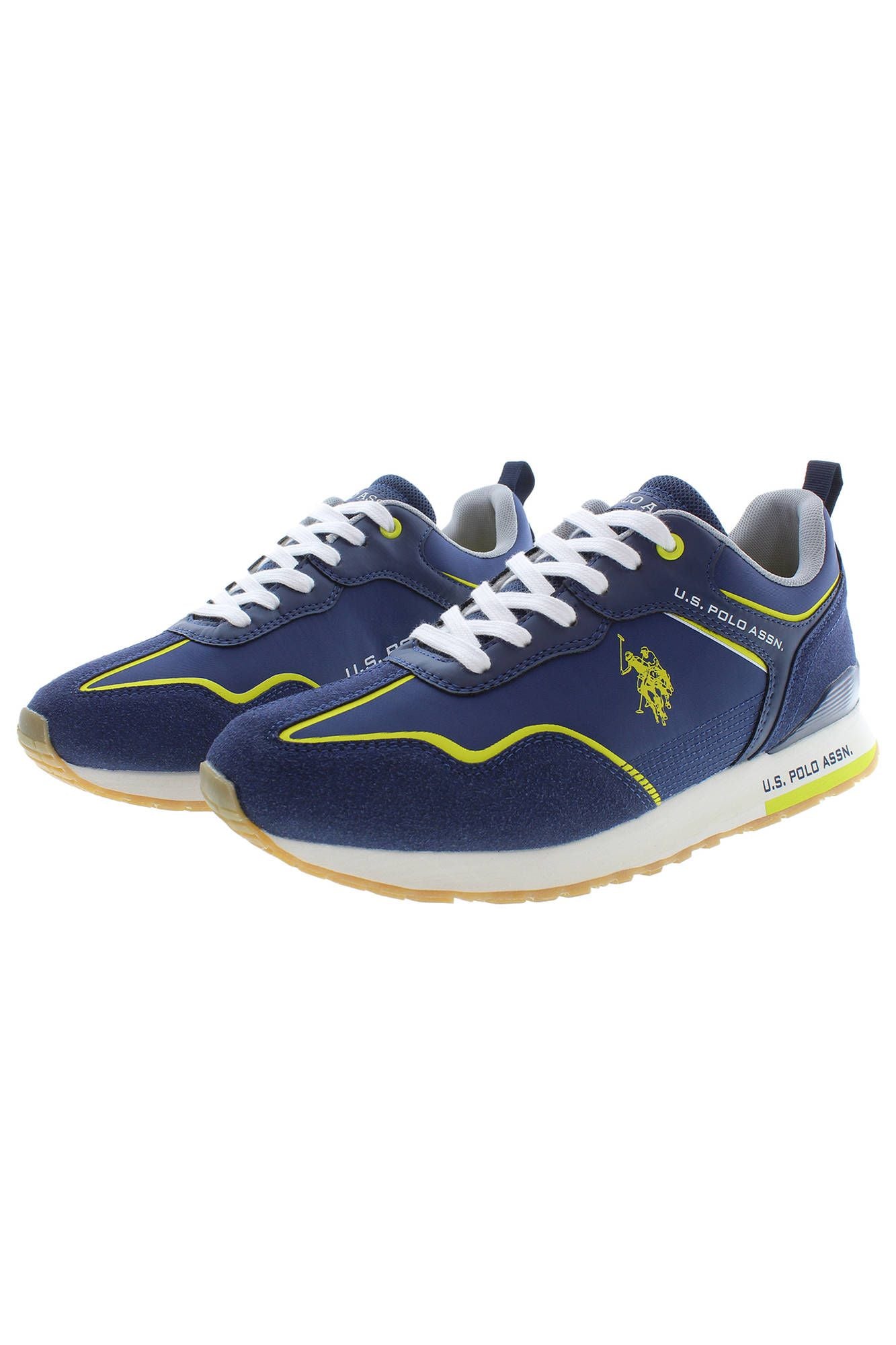 U.S. POLO ASSN. Blue Polyester Sneaker