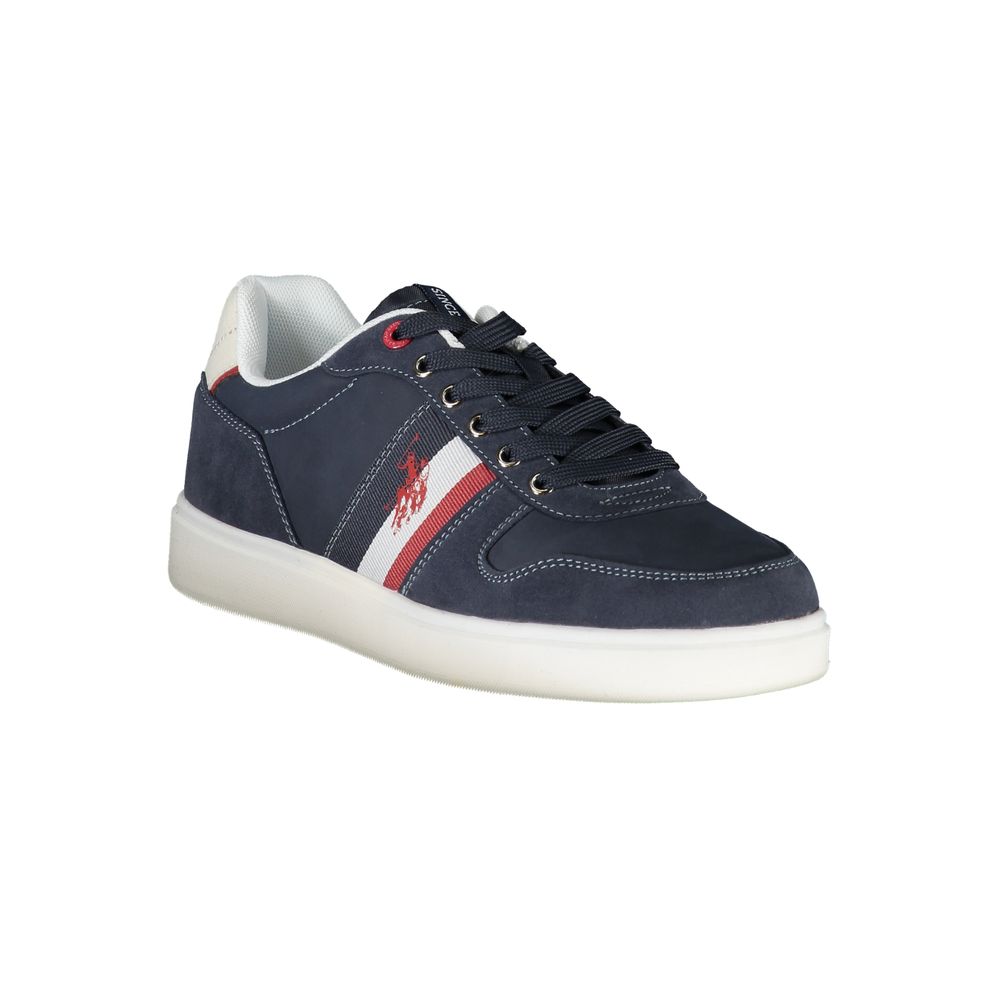 U.S. POLO ASSN. Blue Polyester Sneaker