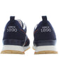 U.S. POLO ASSN. Blue Polyester Sneaker