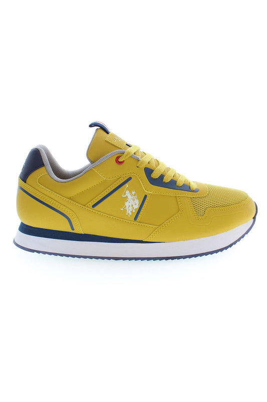 U.S. POLO ASSN. Yellow Polyester Sneaker