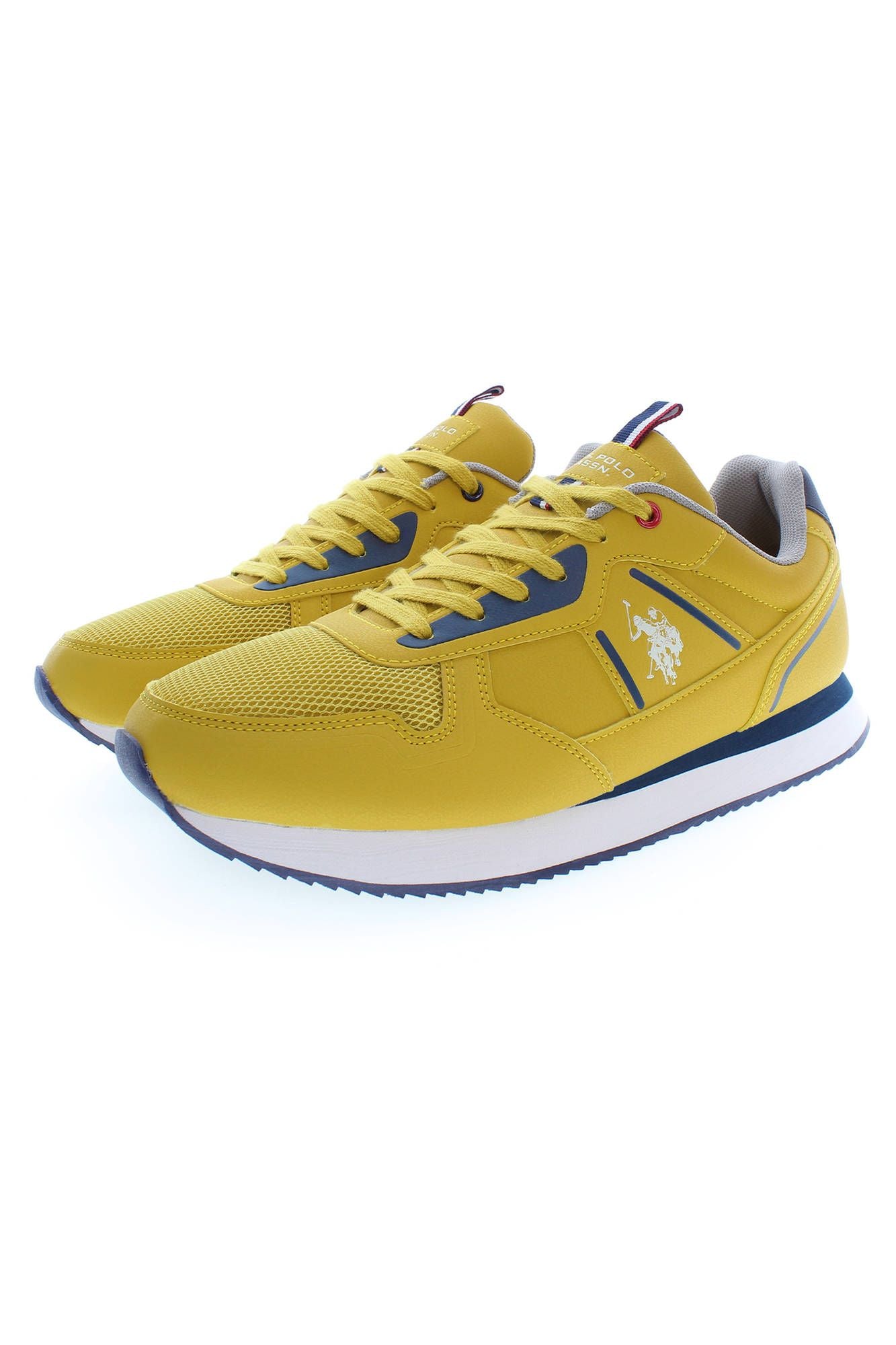 U.S. POLO ASSN. Yellow Polyester Sneaker