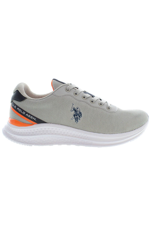 U.S. POLO ASSN. Gray Polyester Sneaker