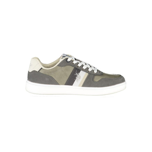 U.S. POLO ASSN. Gray Polyester Sneaker