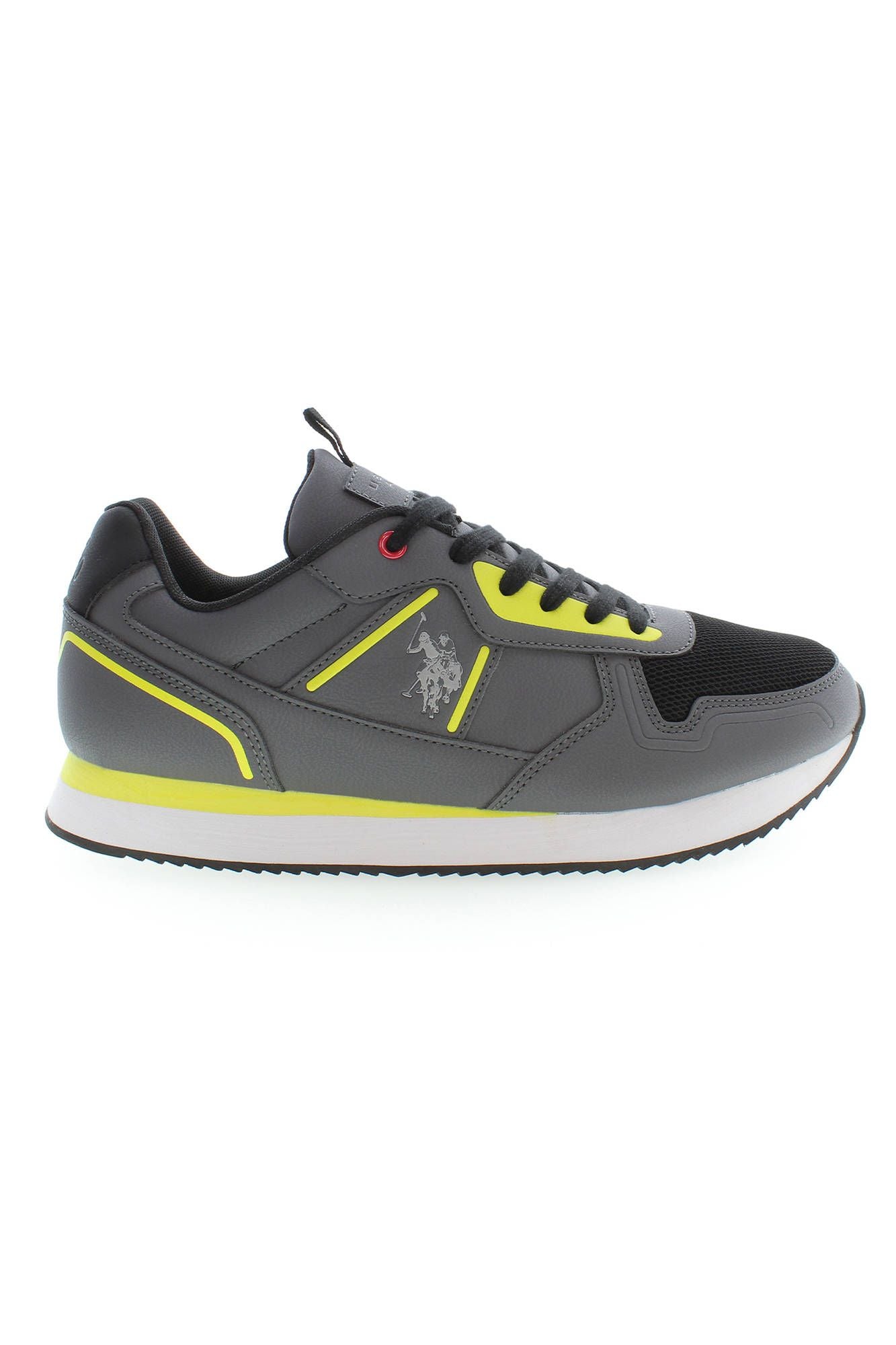 U.S. POLO ASSN. Gray Polyester Sneaker