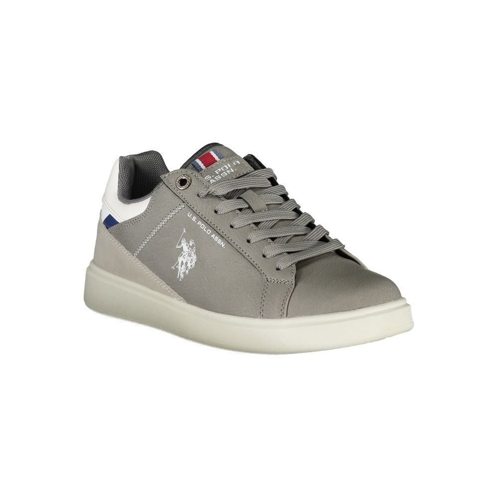 U.S. POLO ASSN. Gray Polyester Sneaker