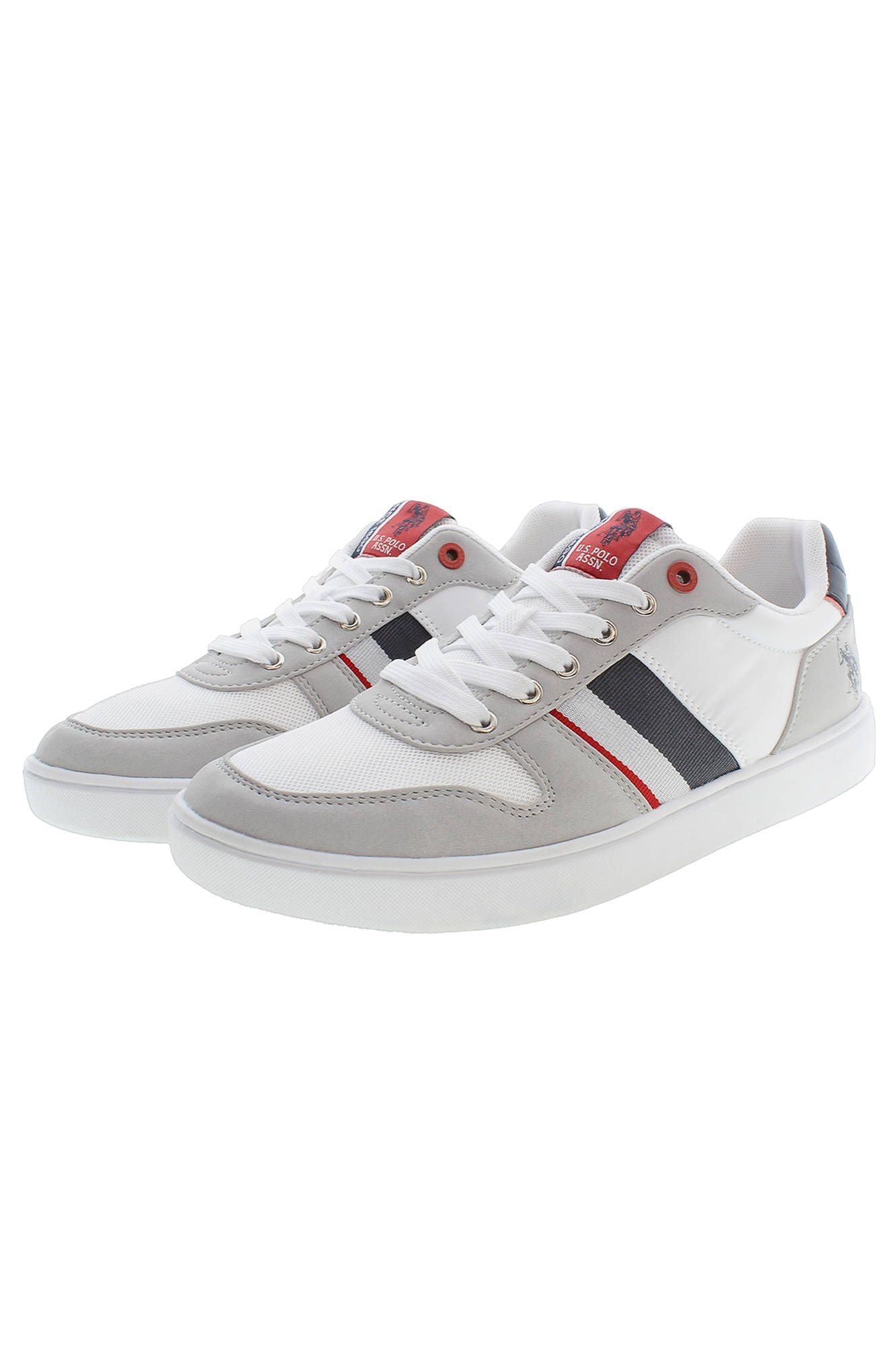 U.S. POLO ASSN. Gray Polyester Sneaker