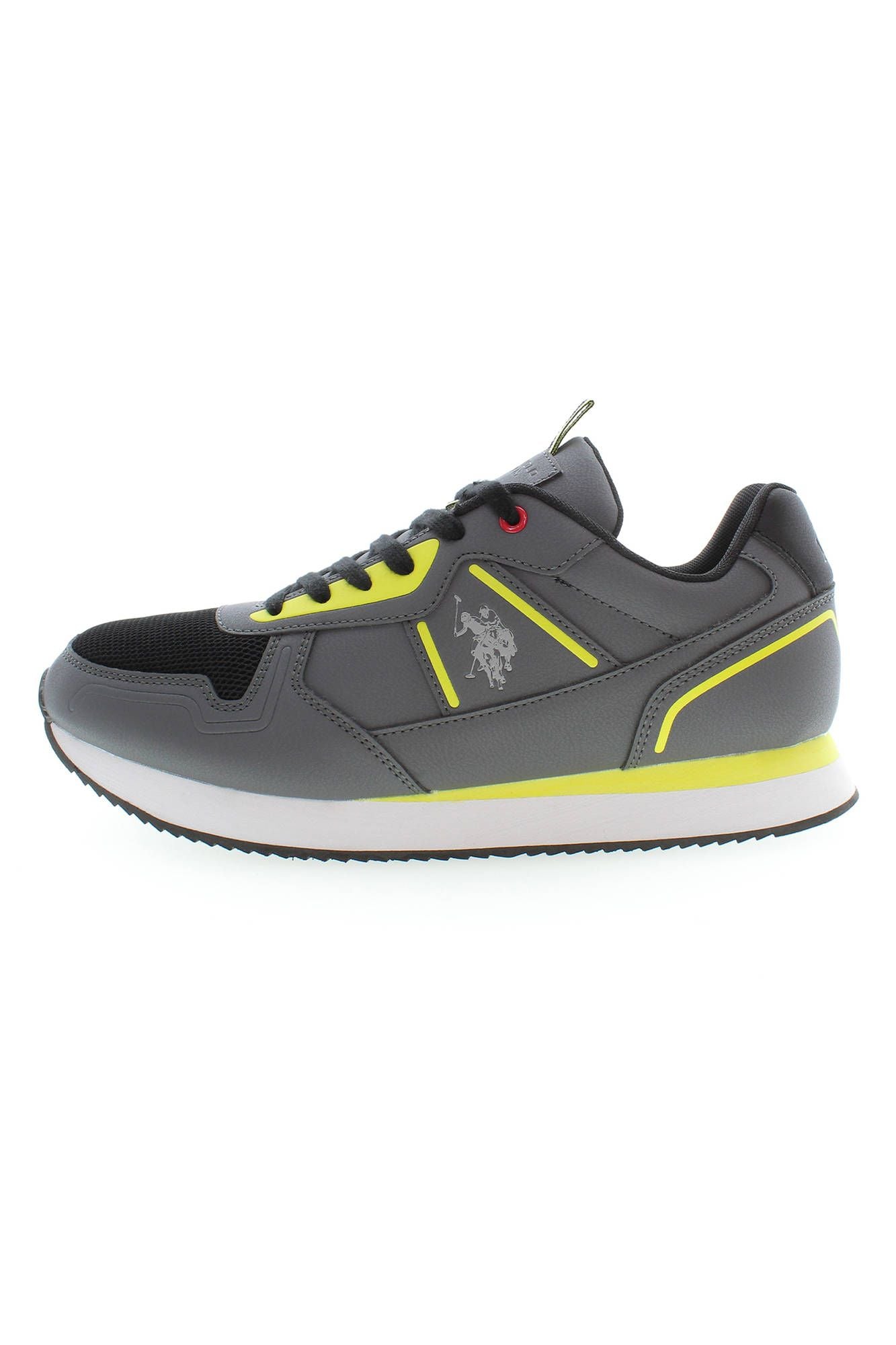 U.S. POLO ASSN. Gray Polyester Sneaker