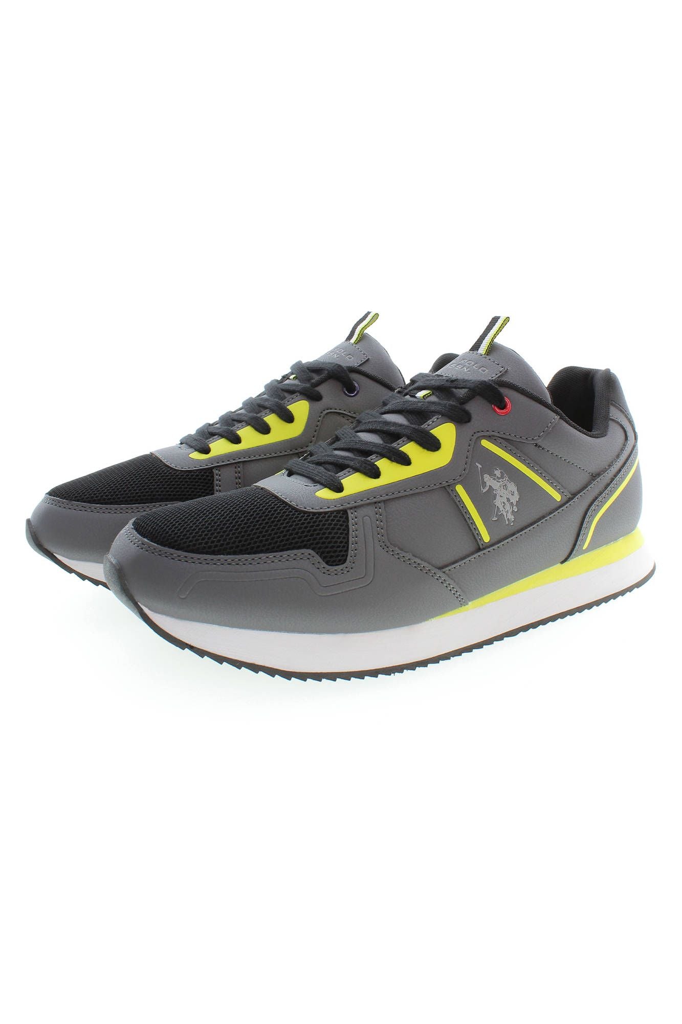 U.S. POLO ASSN. Gray Polyester Sneaker