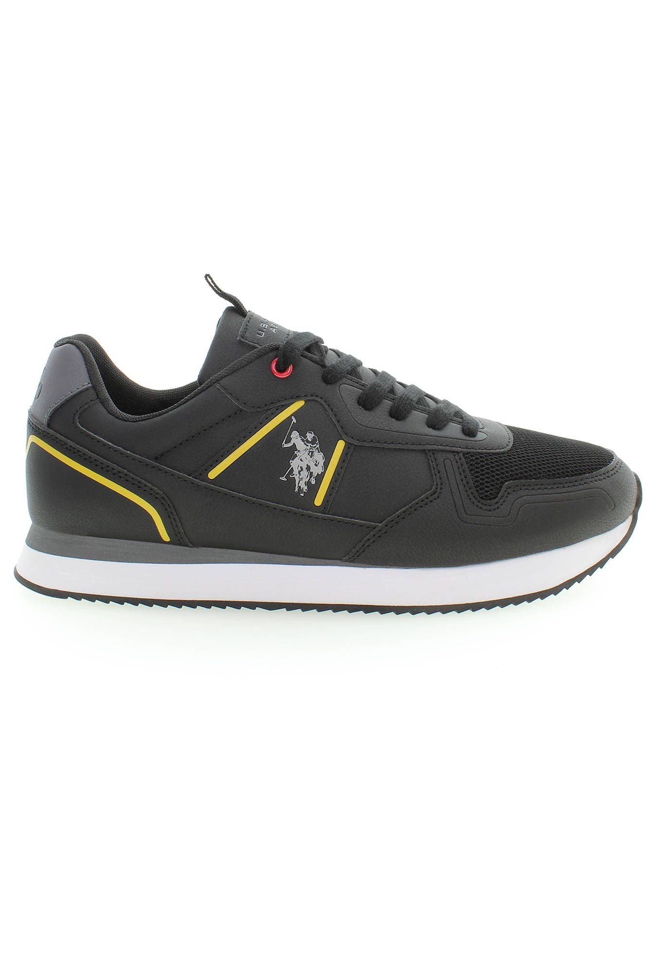 U.S. POLO ASSN. Black Polyester Sneaker