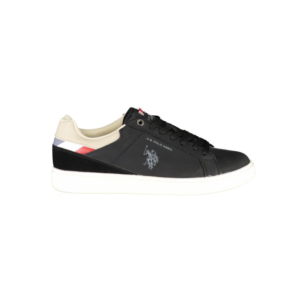 U.S. POLO ASSN. Black Polyester Sneaker